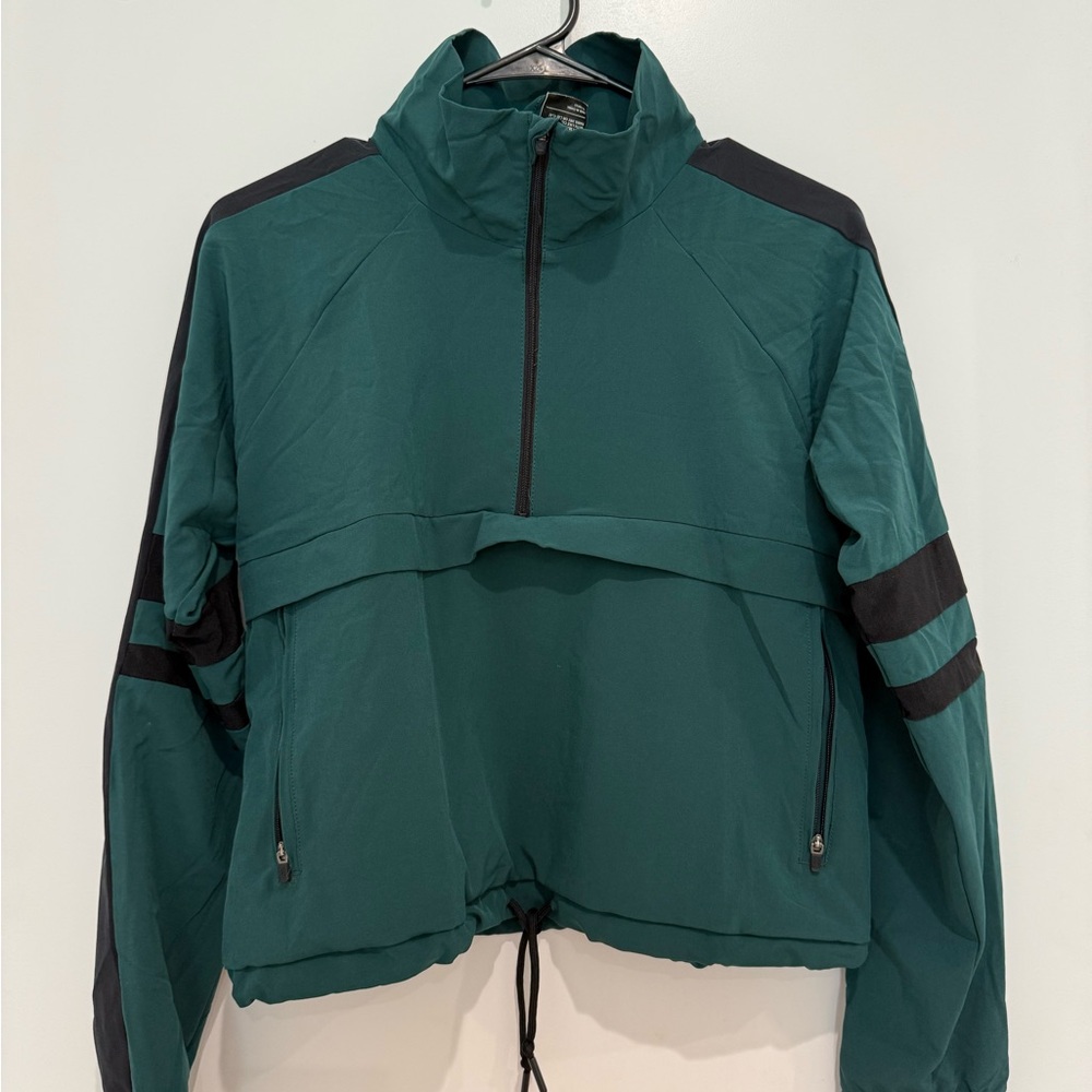 Teal and Black Women's Pullover